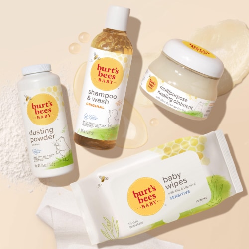 Burts Bees Baby Sensitive Skin Unscented Wipes Perspective: top