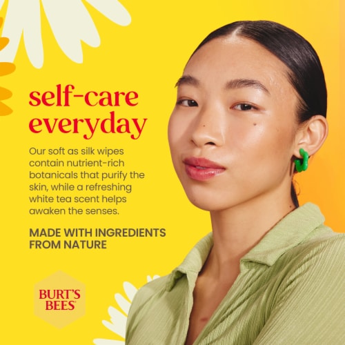 Burt's Bees Purifying Facial Towelettes Perspective: top