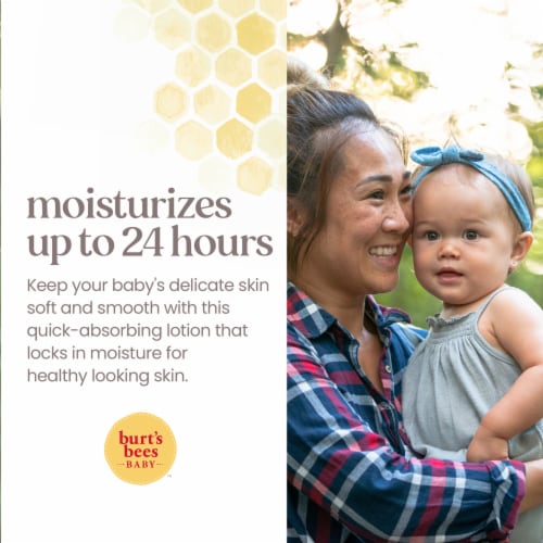 Burt's Bees Baby Original Scent Sunflower Seed Oil Nourishing Lotion Perspective: top