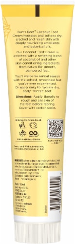 Burt's Bees Softening Coconut Oil and Soap Bark Foot Cream Perspective: top