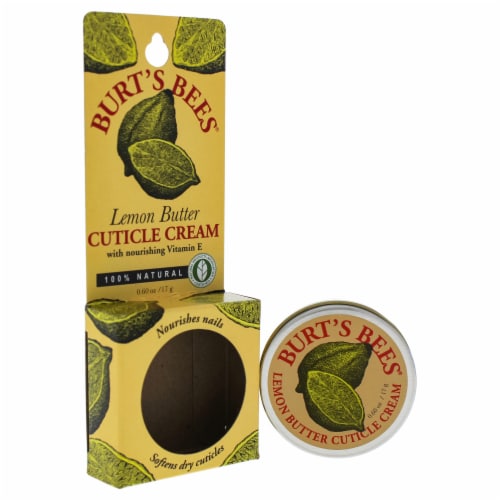 Burt's Bees Lemon Butter Cuticle Cream Perspective: top