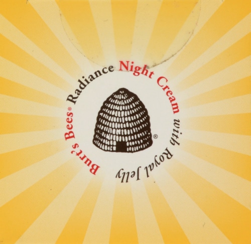 Burt's Bees Radiance Night Cream Perspective: top