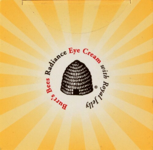 Burt's Bees Radiance Eye Cream Perspective: top