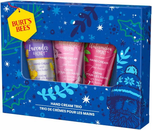 Burt's Bees Hand Cream Trio Gift Set Perspective: top