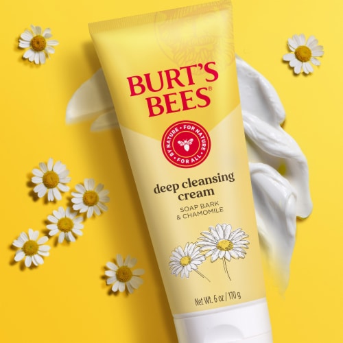 Burt's Bees Soap Bark and Chamomile Deep Cleansing Cream Perspective: top