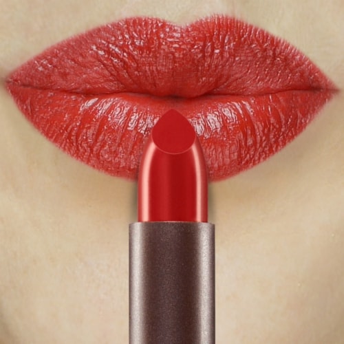 Burt's Bees Moisturizing Scarlet Soaked Lipstick Perspective: top