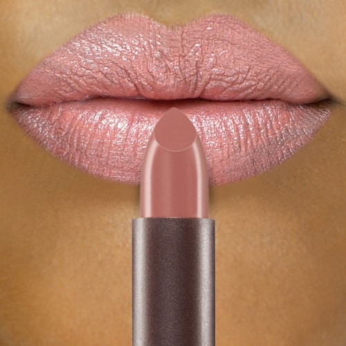 Burt's Bees Moisturizing Lipstick 502 Suede Splash Perspective: top