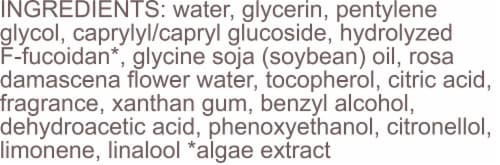 Burts Bees Renewing Biocellulose Rose & Algae Extract Gel Face Mask Perspective: top