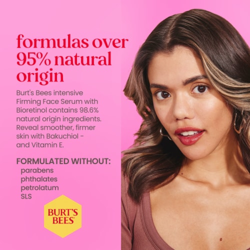 Burt's Bees Renewal Bakuchiol Natural Retinol Alternative Intensive Firming Serum Perspective: top
