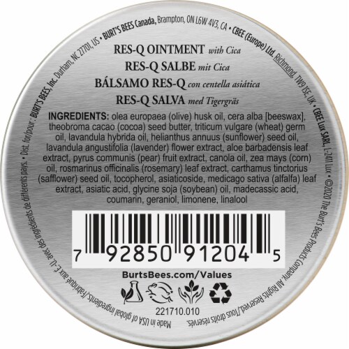 Burt's Bees Cica Res-Q Ointment Perspective: top