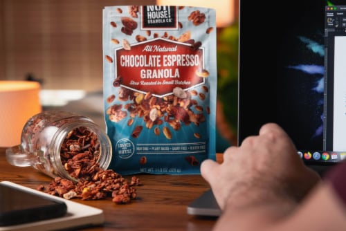 Granola, Chocolate Espresso, 3x11.5oz Perspective: top