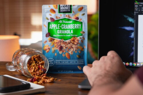 Granola, Apple-Cranberry, 3x12oz Perspective: top