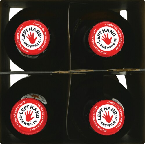 Left Hand Brewing Co. Wake Up Dead Imperial Stout Perspective: top