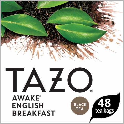 Tazo Awake English Breakfast Black Tea Bags Perspective: top