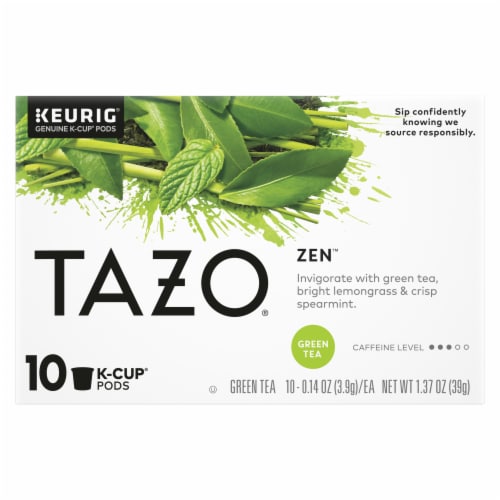 Tazo® Zen™ Green Tea K-Cup Pods Perspective: top