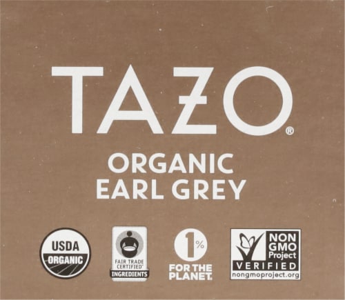 Tazo® Regenerative Organic Earl Gray Black Tea Perspective: top