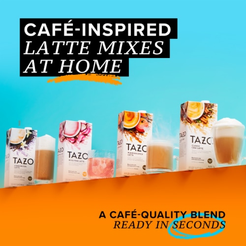 Tazo® Organic Chai Latte Black Tea Concentrate Perspective: top