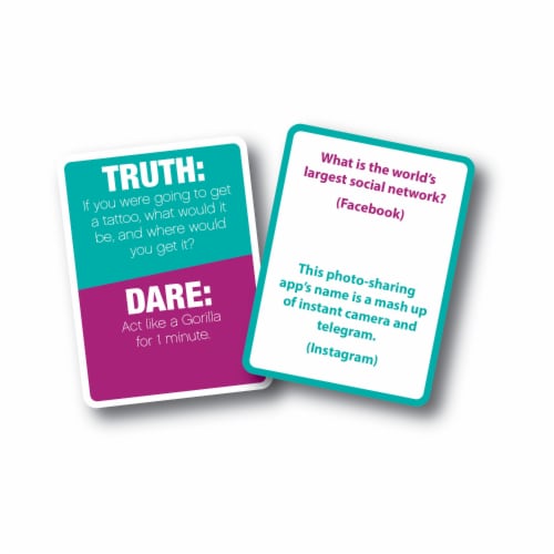 University Games Truth or Dare Card Game Perspective: top