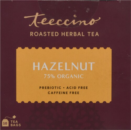 Teeccino® Hazelnut Herbal Tea Bags Perspective: top