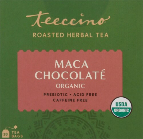 Teeccino® Chocolate Organic Herbal Tea Bags Perspective: top