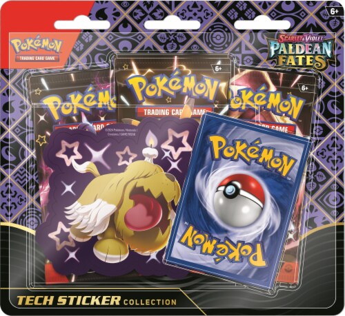 Pokemon TCG SV4.5 Paldean Fates Tech Sticker Collection 3