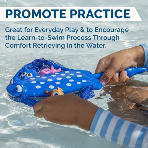 SwimWays Disney Finding Dory Mr. Ray's Dive and Catch Game Perspective: top