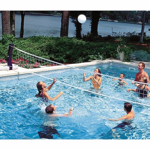 Pool volleyball deals net