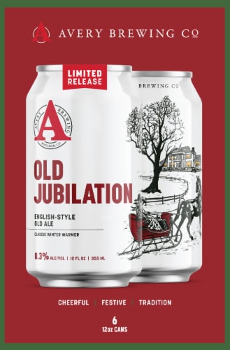 Avery Brewing Seasonal Craft Beer Cans Perspective: top