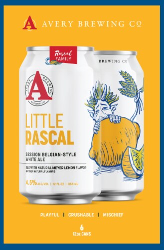 Avery Brewing Co. Little Rascal Perspective: top