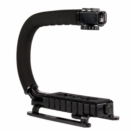 Vivitar Camera And Smartphone Sports Action Grip With Phone Clamp And Cold Shoe Perspective: top