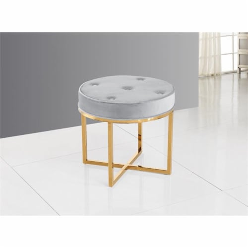 Gold accent 2025 stool