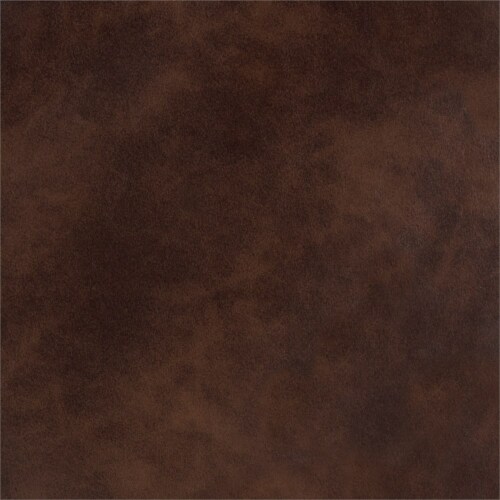 Hillsdale Hastings Faux Leather Backless Vanity Stool in Antique Bronze/Brown Perspective: top