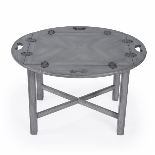 Butler Carlisle Powder Gary Table Perspective: top
