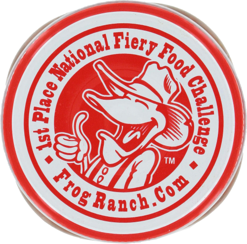Frog Ranch® All Natural Hot Salsa Perspective: top
