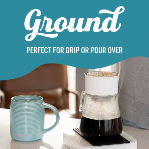 Caribou Coffee® Mahogany® Dark Roast Ground Coffee Perspective: top