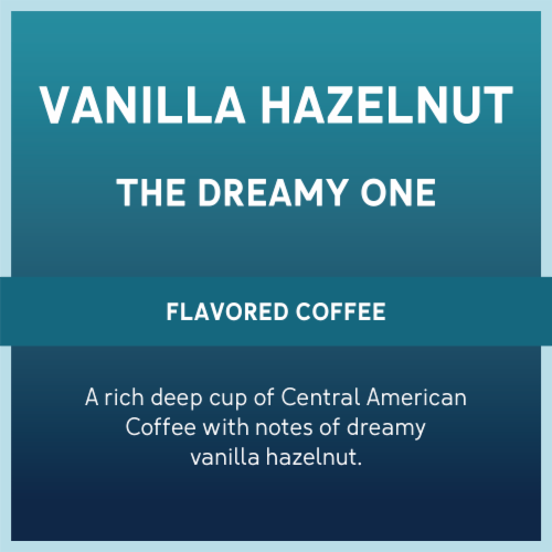 Caribou Coffee® Vanilla Hazelnut Dreamstate Ground Coffee Perspective: top