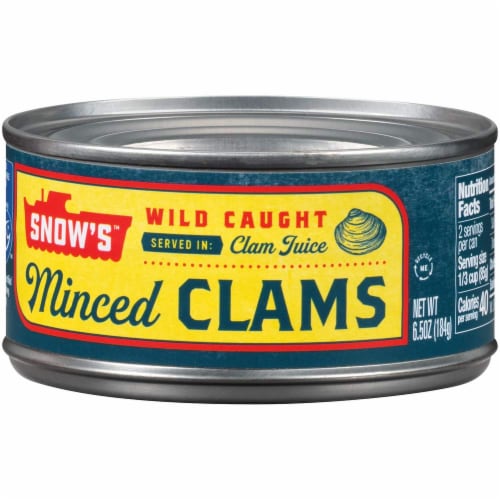 Snow's® MSC Bumble Bee® Minced Clams Perspective: top
