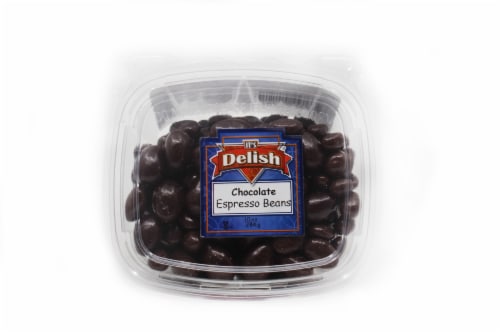 It's Delish Dark Chocolate Expresso Beans Perspective: top