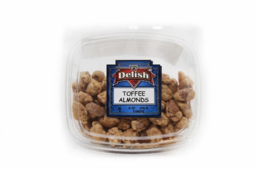 It's Delish Toffee Almonds Perspective: top