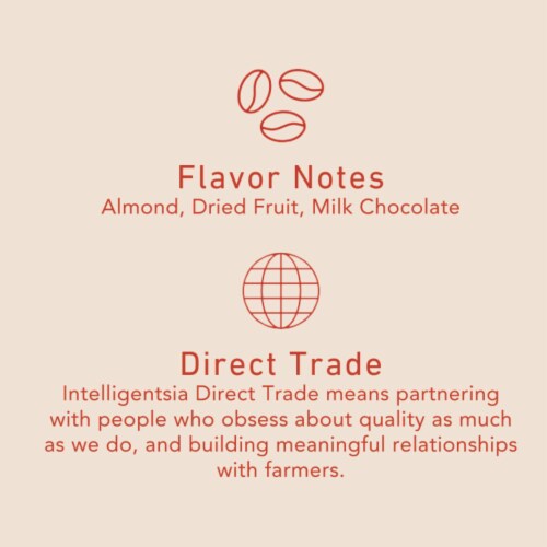 Intelligentsia Frequency Blend Whole Bean Coffee Perspective: top