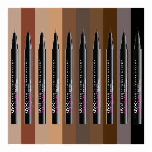 NYX Professional Makeup Lift and Snatch Brow Tint Pen 08 Espresso Perspective: top