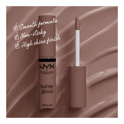 NYX Professional Makeup Butter Gloss 48 Cinnamon Roll Perspective: top