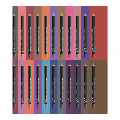 NYX Professional Makeup Suede Lip Liner Matte 3 Cherry Skies Perspective: top