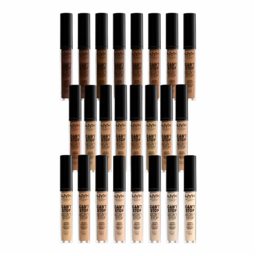 NYX Professional Makeup Can't Stop Won't Stop Concealer Contour 1 Pale Perspective: top