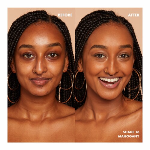 NYX Professional Makeup Can't Stop Won't Stop Foundation Full Coverage Matte 16 Mahogany Perspective: top
