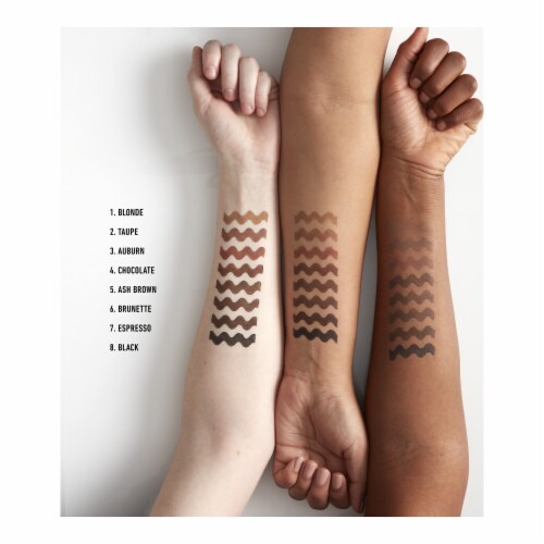 NYX Professional Makeup Fill + Fluff Eyebrow Pencil 7 Espresso Perspective: top