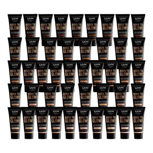 NYX Professional Makeup Born To Glow Foundation Naturally Radiant 5 Light Perspective: top