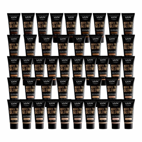 NYX Professional Makeup Born To Glow Foundation Naturally Radiant 7 Natural Perspective: top