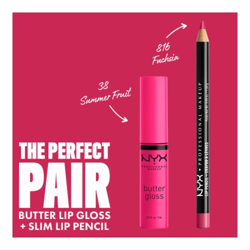NYX Professional Makeup Butter Gloss 38 Summer Fruit Perspective: top