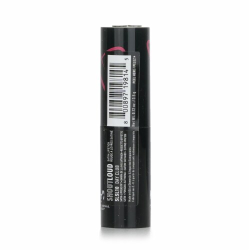 NYX Shout Loud Satin Lipstick # Day Club 3.5g/0.12oz Perspective: top
